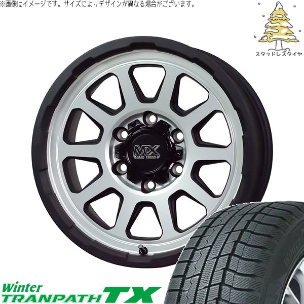ハイエース専用 215/65R16 スタッドレス | ウィンタートランパス TX \u0026 マッドクロス レンジャー 16インチ 6穴139.7