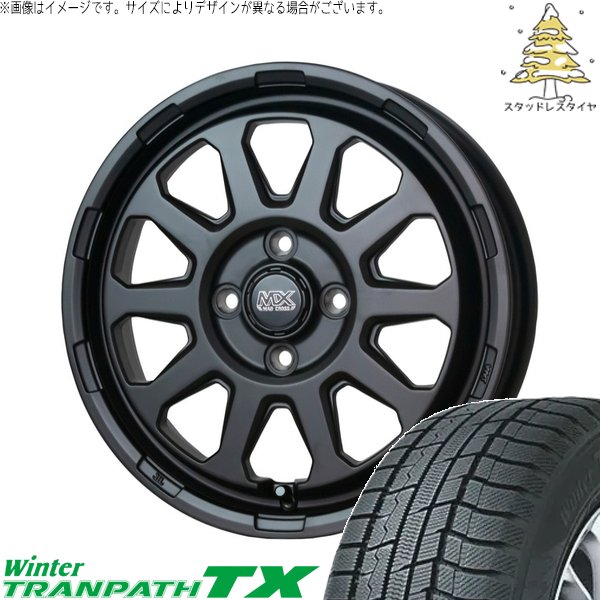 ウィンタートランパス - タント ムーブ 手押し車R ラパン 165/55R15 スタッドレス | TX \u0026 マッドクロス レンジャー 15in 4穴100 車、バイク、自転車-タイヤ、ホイール-冬タイヤ、ホイールセット