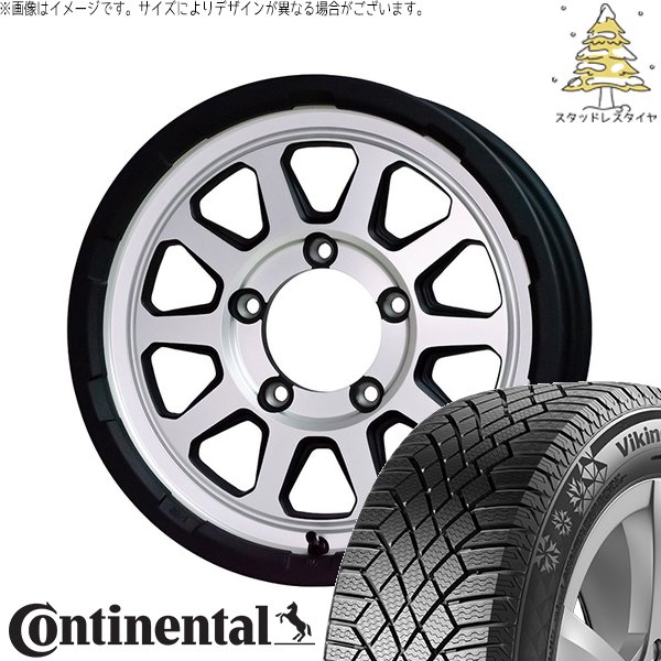 スズキ ジムニー JB64 JB23 215/70R16 スタッドレス | ヴァイキングコンタクト7 \u0026 マッドクロス レンジャー 16インチ 5穴139.7