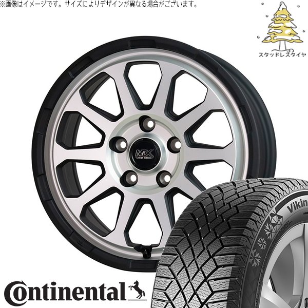 マツダ6 セルシオ 225/55R17 スタッドレス | ヴァイキングコンタクト7 \u0026 マッドクロス レンジャー 17インチ 5穴114.3