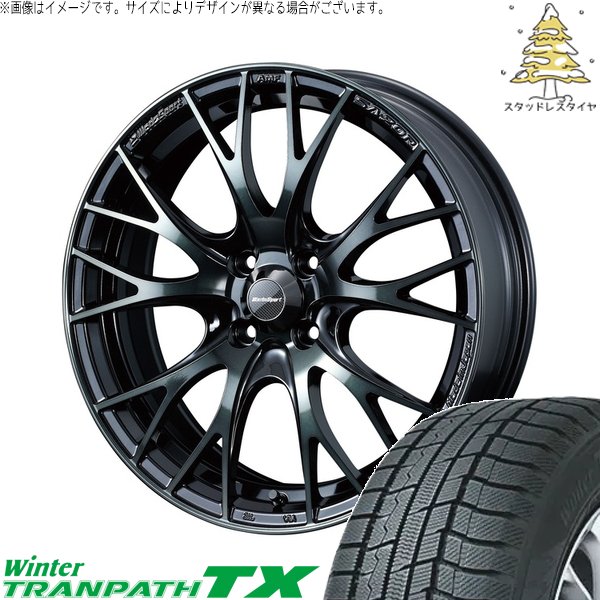デリカミニ ハスラー 165/60R15 スタッドレス | ウィンタートランパス TX \u0026 ウェッズスポーツ SA20R 15インチ 4穴100