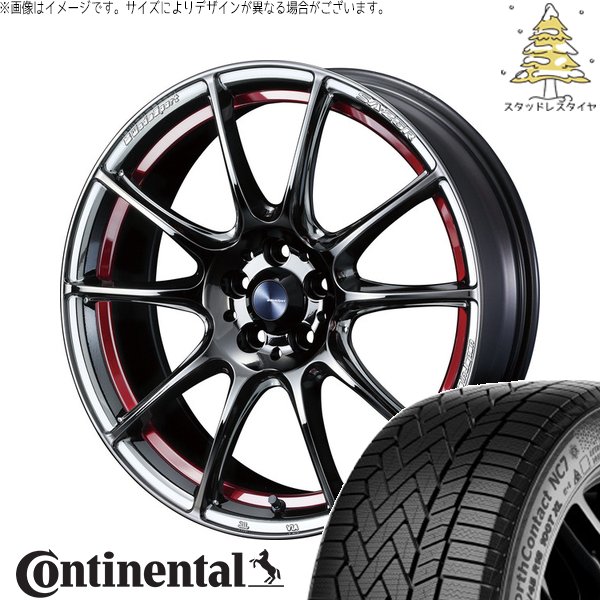 フォレスター 225/50R18 スタッドレス | ノースコンタクト NC7 \u0026 ウェッズスポーツ SA25R 18インチ 5穴100