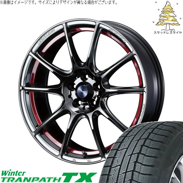 アリア CX-60 235/60R18 スタッドレス | ウィンタートランパス TX \u0026 ウェッズスポーツ SA25R 18インチ 5穴114.3