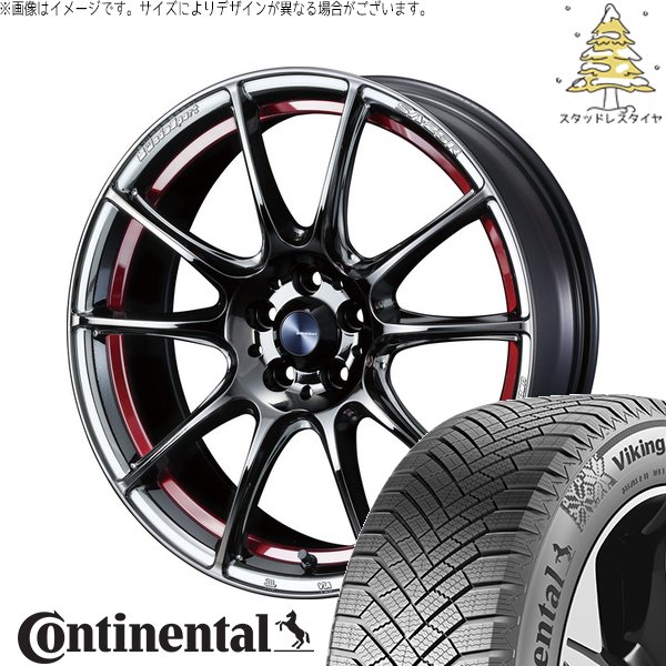 VikingContact - フォレスター 225/50R18 スタッドレス | ビュッフェ連係8 \u0026 ウェッズ運動競技 SA25R 18in 5穴100 自動車-タイヤ、ホイール