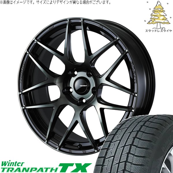 ウィンタートランパス - GN アウトランダー 235/60R18 スタッドレス | TX \u0026 ウェッズ運動競技 SA27R 18in 5穴114.3 冬タイヤ、ホイールセット-タイヤ、ホイール-車、バイク、自転車