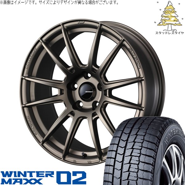 WINTER MAXX - 30アルファード 235/50R18 スタッドレス | ウィンターマックス02 \u0026 ウェッズ運動競技 SA62R 18in 5穴114.3 車、バイク、自転車-自動車
