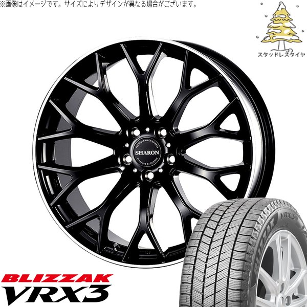 ブリザック VRX3 - GN アウトランダー 235/60R18 スタッドレス | \u0026 ヴェネルディ シャロン 18in 5穴114.3