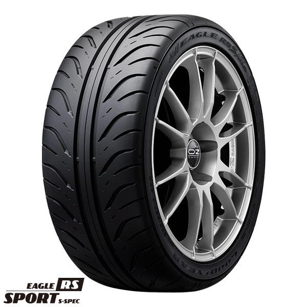 プリウス ウィッシュ 86 BRZ 215/45R17 ホイールセット | グッドイヤー RSスポーツ & HS2 17インチ 5穴100 | グッドイヤー | 02