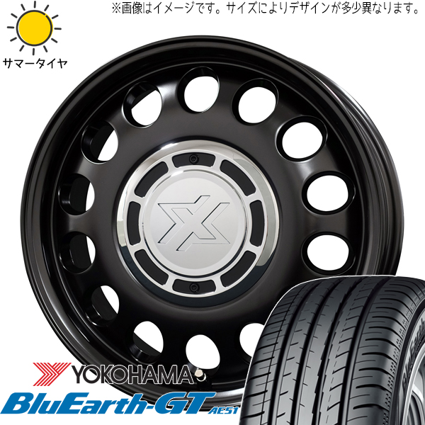 タント NBOX サクラ 155/65R14 Y/H GT AE51 クロスブラッド スティール 14インチ 4.5J +45 4H100P サマータイヤ ホイール 4本SET :stel sb 144545 ae51 1556514:TireShop All Terrain