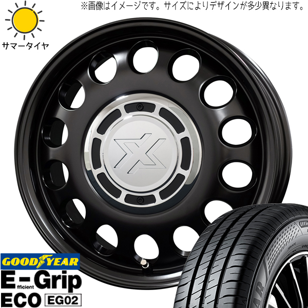 タフト リフトアップ 175/65R15 グッドイヤー EG02 クロスブラッド スティール 15インチ 4.5J +45 4H100P サマータイヤ ホイール 4本SET :stel sb 154545 eg02 1756515:TireShop All Terrain