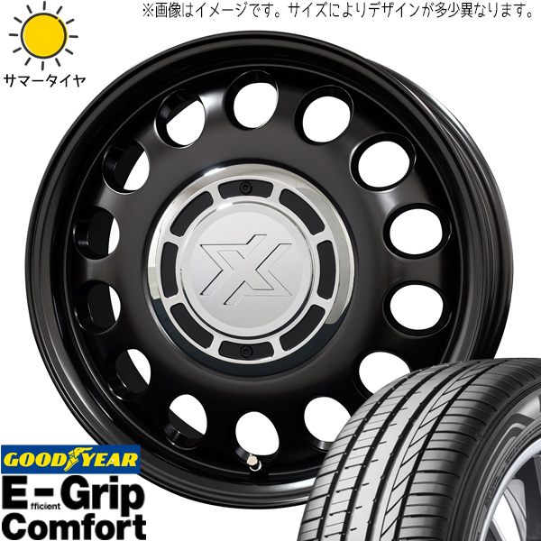 タント NBOX サクラ 155/65R14 GY コンフォート クロスブラッド スティール 14インチ 4.5J +45 4H100P サマータイヤ ホイール 4本SET :stel sb 144545 egcom 1556514:TireShop All Terrain