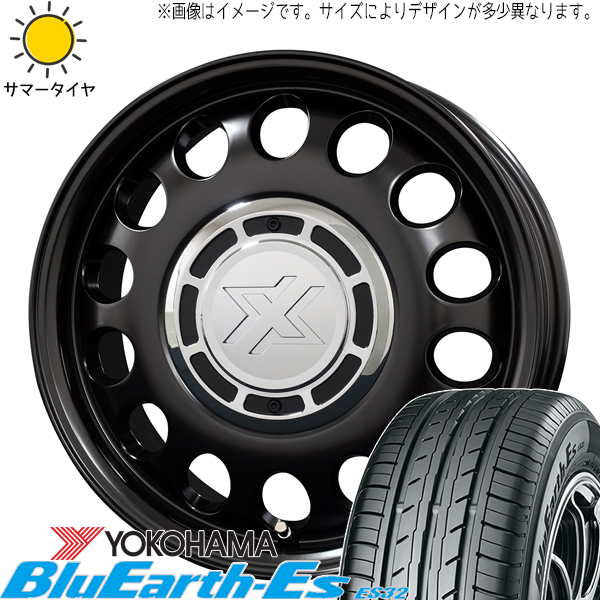 ハスラー キャスト フレア 165/65R14 Y/H Es ES32 クロスブラッド スティール 14インチ 4.5J +45 4H100P サマータイヤ ホイール 4本SET :stel sb 144545 es32 1656514:TireShop All Terrain