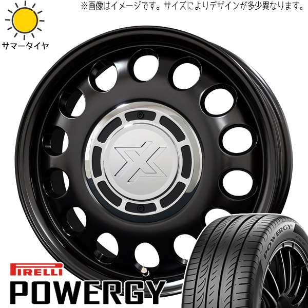 スズキ クロスビー 195/60R15 ピレリ パワジー クロスブラッド スティール 15インチ 6.0J +42 4H100P サマータイヤ ホイール 4本SET :stel sb 156045 pwg 1956015:TireShop All Terrain