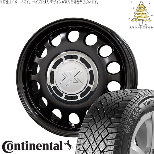 VikingContact - トヨタ シエンタ 170系 185/60R15 スタッドレス | ヴァイキングコンタクト7 \u0026 クロスブラッド スチール写真 15in 5穴100