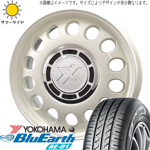 ソリオ デリカD:2 165/65R15 Y/H ブルーアース AE01 クロスブラッド スティール 15インチ 4.5J +45 4H100P サマータイヤ ホイール 4本SET :stel wh 154545 ae01 1656515:TireShop All Terrain