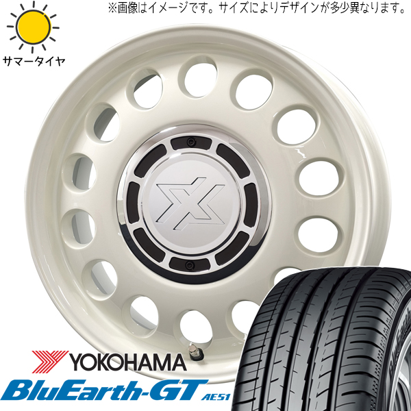 タント NBOX サクラ 155/65R14 Y/H GT AE51 クロスブラッド スティール 14インチ 4.5J +45 4H100P サマータイヤ ホイール 4本SET :stel wh 144545 ae51 1556514:TireShop All Terrain