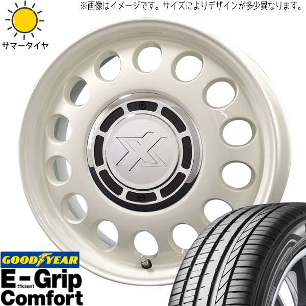 タント NBOX サクラ 155/65R14 GY コンフォート クロスブラッド スティール 14インチ 4.5J +45 4H100P サマータイヤ ホイール 4本SET :stel wh 144545 egcom 1556514:TireShop All Terrain