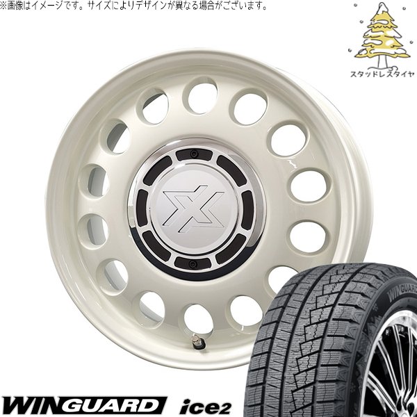 ウィンガードアイス - トヨタ シエンタ 10系 185/65R15 スタッドレス | 2 \u0026 クロスブラッド スチール写真 15in 5穴100 冬タイヤ、ホイールセット-タイヤ、ホイール-車、バイク、自転車