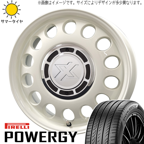 スズキ クロスビー 195/60R15 ピレリ パワジー クロスブラッド スティール 15インチ 6.0J +42 4H100P サマータイヤ ホイール 4本SET :stel wh 156045 pwg 1956015:TireShop All Terrain