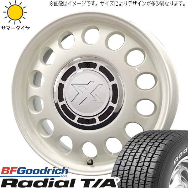 スズキ クロスビー 195/60R15 BFグッドリッチ ラジアル スティール 15インチ 6.0J +42 4H100P サマータイヤ ホイール 4本SET :stel wh 156045 radial 1956015:TireShop All Terrain