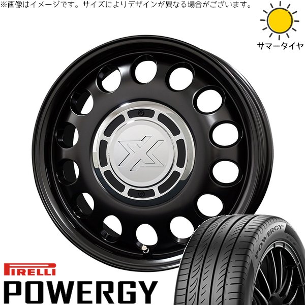 シャトル カローラフィールダー 185/60R15 ホイールセット | パワジー \u0026 クロスブラッド スティール 15インチ 4穴100