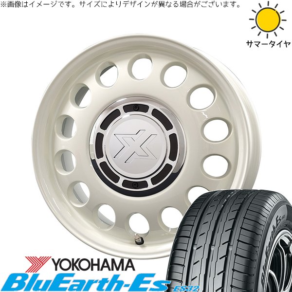 ラクティス 120系 175/65R15 ホイールセット | ブルーアース ES32 \u0026 クロスブラッド スティール 15インチ 5穴100