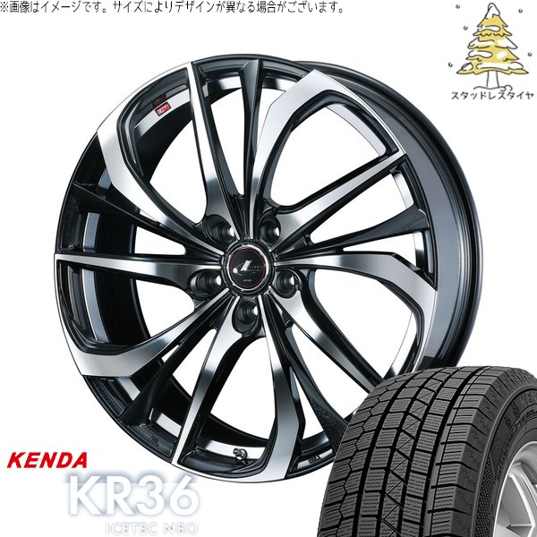 ZR-V クロストレック 225/55R18 スタッドレス | アイステックネオ KR36 \u0026 レオニス TE 18インチ 5穴114.3