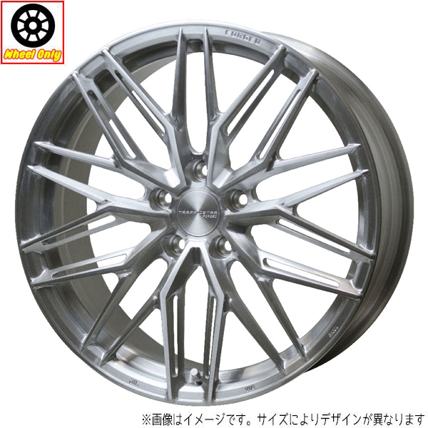 新品 ホイールのみ 4本 19インチ TRAFFICSTAR FORGED TSF 03 ブラッシュド(BRS) 19x8.0J +42 5H114.3P :T03 1x4pc:TireShop All Terrain