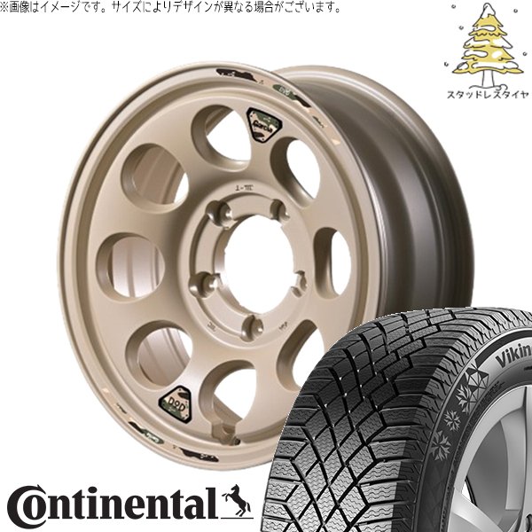 ジムニーシエラ 215/70R16 スタッドレス | バイキングコンタクト7 \u0026 MIDホイール x DOD ウシャリン 16インチ 5穴139.7