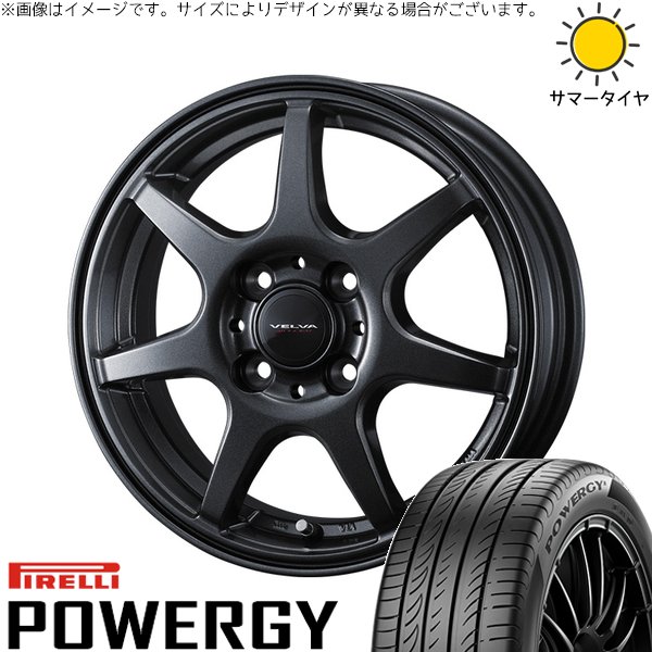 フリード GB3 GB4 4穴車 195/55R16 ホイールセット | パワジー \u0026 ヴェルヴァ ワンダー 16インチ 4穴100