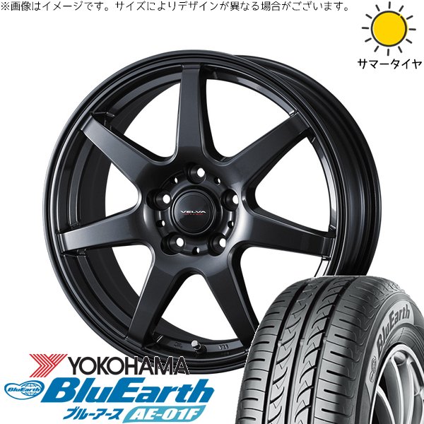 トヨタ シエンタ 170系 185/55R16 ホイールセット | ブルーアース AE-01F \u0026 ヴェルヴァ ワンダー 16インチ 5穴100