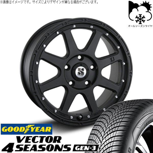 クラウン カムリ マークX 225/45R18 オールシーズン | ベクター4シーズンズ GEN-3 \u0026 エクストリームJ 18インチ 5穴114.3