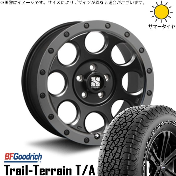 GN アウトランダー 235/60R18 ホイールセット | トレイルテレーン T/A \u0026 エクストリームJ XJ03 18インチ 5穴114.3