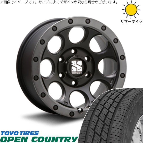 トライトン 285/60R18 ホイールセット | オープンカントリー H/T2 \u0026 エクストリームJ XJ03 18インチ 6穴139.7