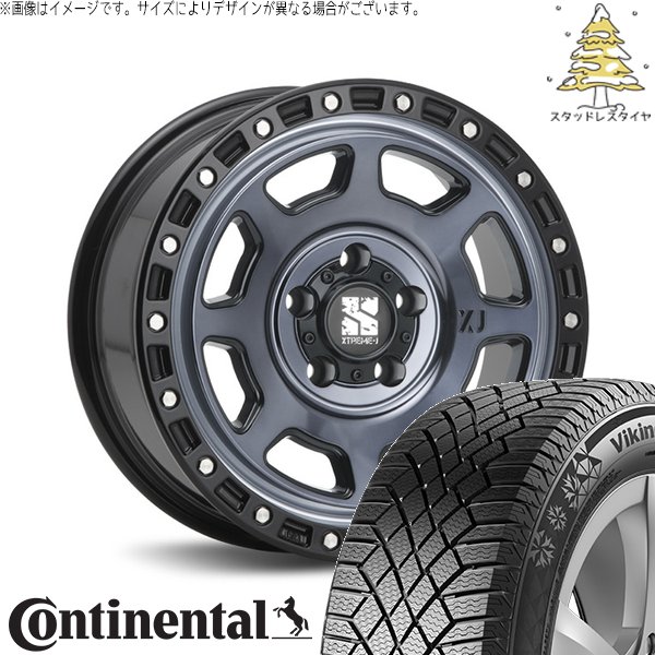 VikingContact - ジープ ラングラー 265/70R17 スタッドレス | ヴァイキングコンタクト7 \u0026 エクストリームJ XJ07 17in 5穴127 自動車-車、バイク、自転車