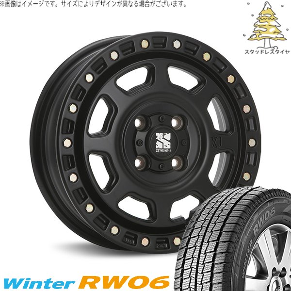Winter icept - デリカD3 NV200 バネット 185R14 スタッドレス | 三冬 RW06 \u0026 エクストリームJ XJ07 14in 4穴114.3