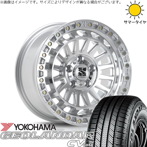 GEOLANDAR - 30アルファード 215/65R16 車輪仕掛ける | ジオランダーCV G058 \u0026 XTREME-J XJ08 16in 5穴114.3 タイヤ、ホイール-車、バイク、自転車-自動車