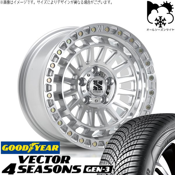 アウトランダー 225/55R18 オールシーズン | ベクター4シーズンズ GEN-3 \u0026 XTREME-J XJ08 18インチ 5穴114.3