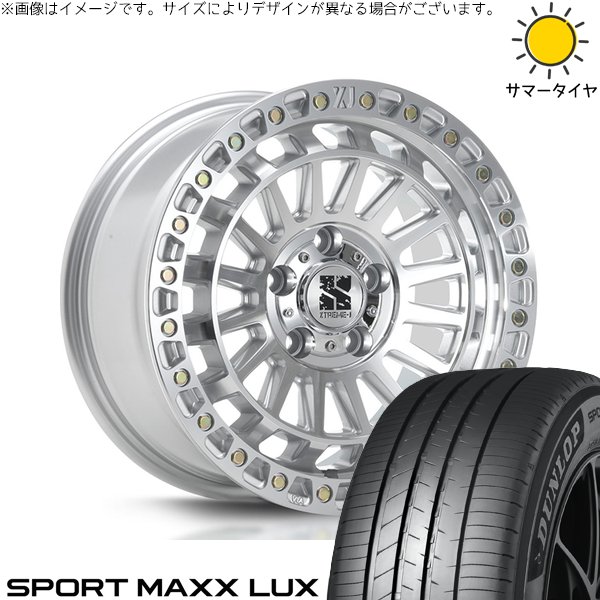 レクサスGS カムリ アコード 225/50R17 ホイールセット | スポーツマックス LUX \u0026 XTREME-J XJ08 17インチ 5穴114.3