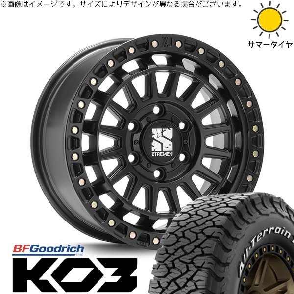 オールテレーン - トライトン 265/70R17 車輪仕掛ける | T/A KO3 \u0026 XTREME-J XJ08 17in 6穴139.7 車、バイク、自転車-タイヤ、ホイール