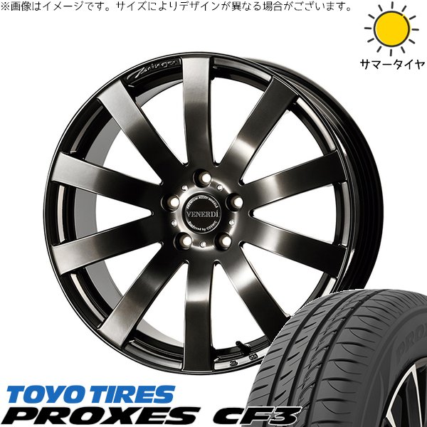 PROXES - 足どり手押し車 215/45R18 車輪仕掛ける | プロクセス CF3 \u0026 ヴェネルディ ツィンガー 18in 5穴114.3 タイヤ、ホイール-自動車-車、バイク、自転車