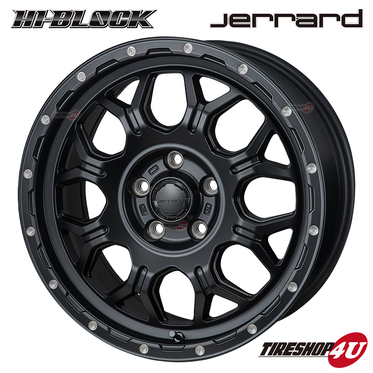 MONZA JAPAN HI BLOCK JERRARD 15x5.5J 5/100 +38 SB M 新品ホイール1本価格 モンツァ ジャパン 15インチ 10系シエンタ :HIBLOCK JERRARD 1555510038SB M:TIRE SHOP 4U 3号店