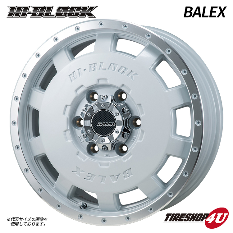 MONZA JAPAN HI BLOCK BALEX 15x6.0J 6/139.7 +33 PW RP 新品ホイール1本価格 モンツァ ジャパン 15インチ ハイエース :HIBLOCK BALEX 1560613933PW RP:TIRE SHOP 4U 3号店