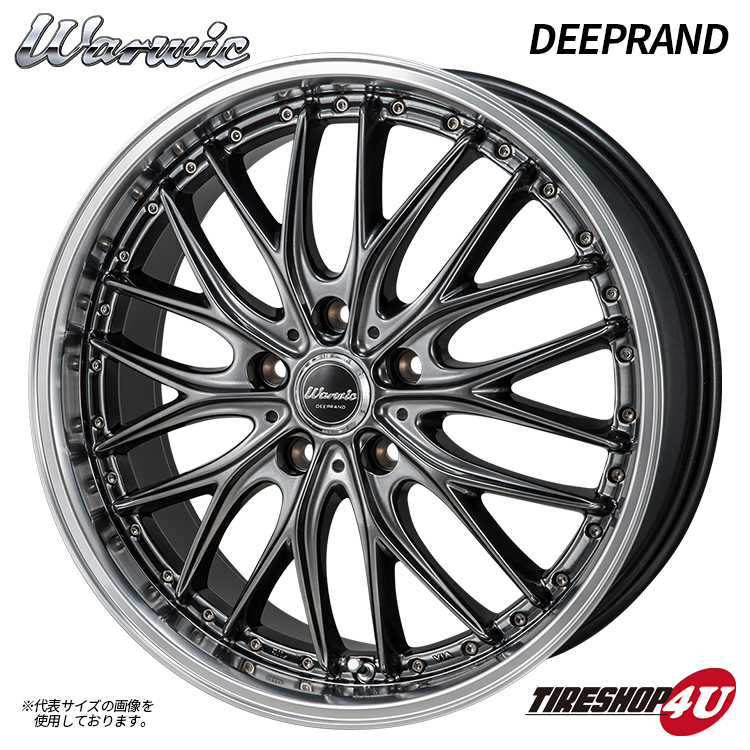 MONZA JAPAN Warwic DEEPRAND 18x7.0J 5/114.3 +48 新品ホイール1本価格 モンツァ ジャパン 18インチ :WARWIC DEEPRAND 1870511448:TIRE SHOP 4U 3号店