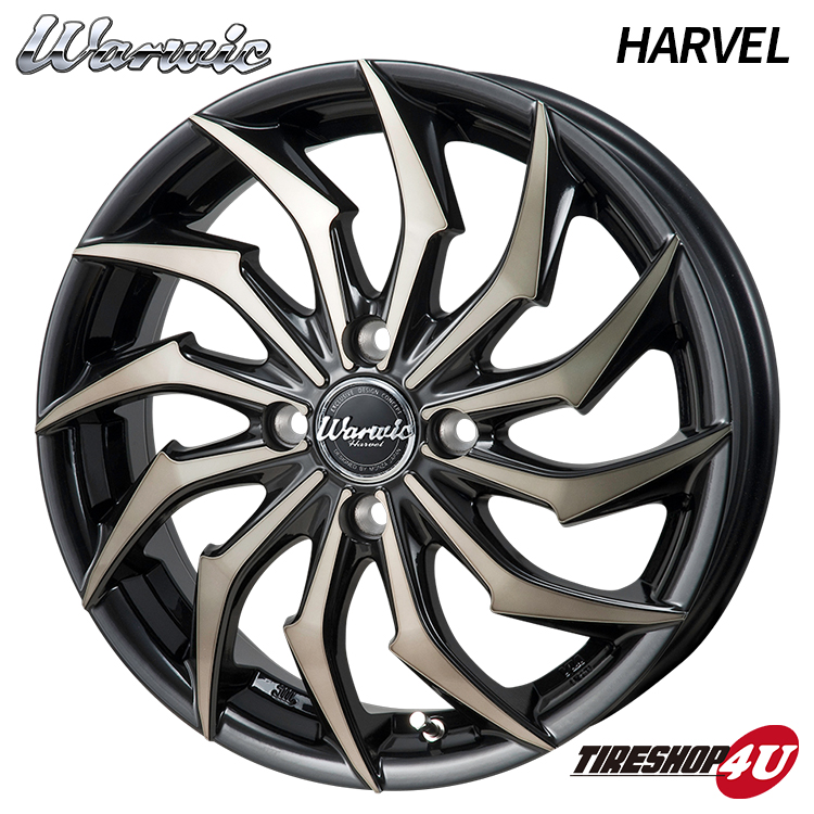 MONZA JAPAN Warwic HARVEL 16x6.0J 4/100 +43 新品ホイール1本価格 モンツァ ジャパン 16インチ :WARWIC HARVEL 1660410043:TIRE SHOP 4U 3号店