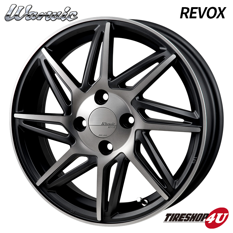 MONZA JAPAN Warwic REVOX 15x4.5J 4/100 +43 新品ホイール1本価格 モンツァ ジャパン 15インチ :WARWIC REVOX 1545410043:TIRE SHOP 4U 3号店