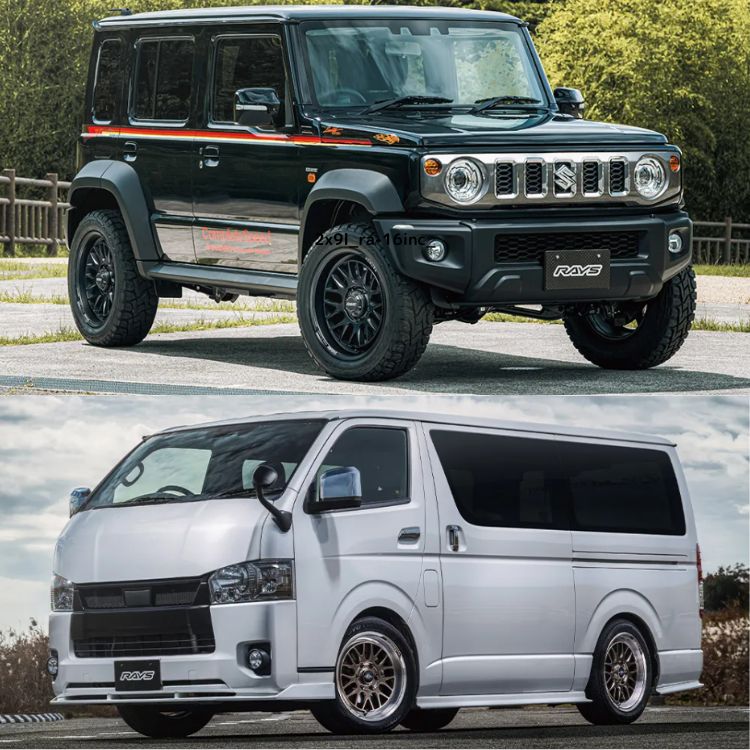 4本セット RAYS HOMURA 2x9L-RA 17x8.5J 6/139.7-10 BOJ TOYO OPENCOUNTRY R/T TRAIL 265/70R17 ハイラックス トライトン FJクルーザー O/Fの画像