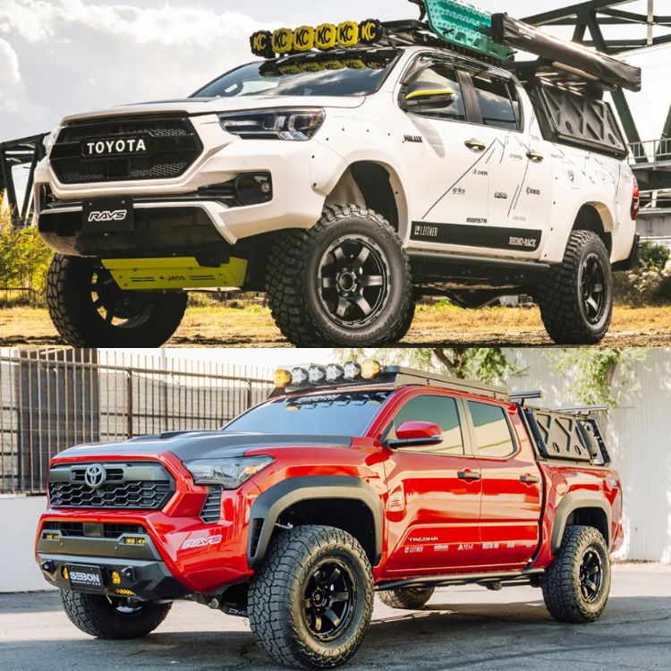 4本セット レイズ 57DR-X 57DRX HD 18x9.0J 5/127+0 SB BFグッドリッチ トレイルテレーン TRAIL 285/60R18 BL ジープ ラングラー JK JLの画像