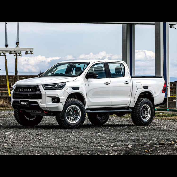 4本セット RAYS A LAP 07X 18x8.5J 6/139.7 +44 BD BFGoodrich All