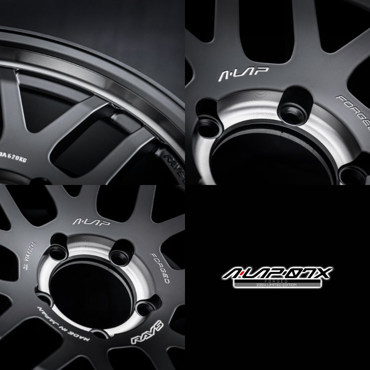 4本セット レイズ エーラップ 07X 2324LE 18x8.5J 6/139.7 +44 PH BFグッドリッチ トレイルテレーン T/A 285/60R18 BL ランクル 300系の画像